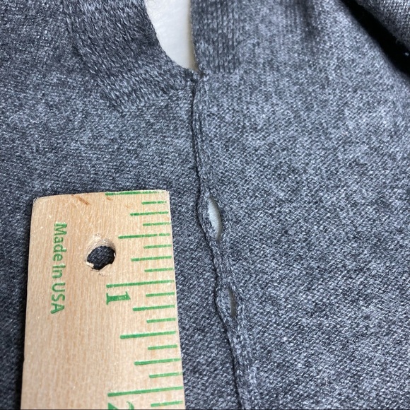 Neiman Marcus 100% Cashmere Open Cardigan Flawed - Picture 4 of 7
